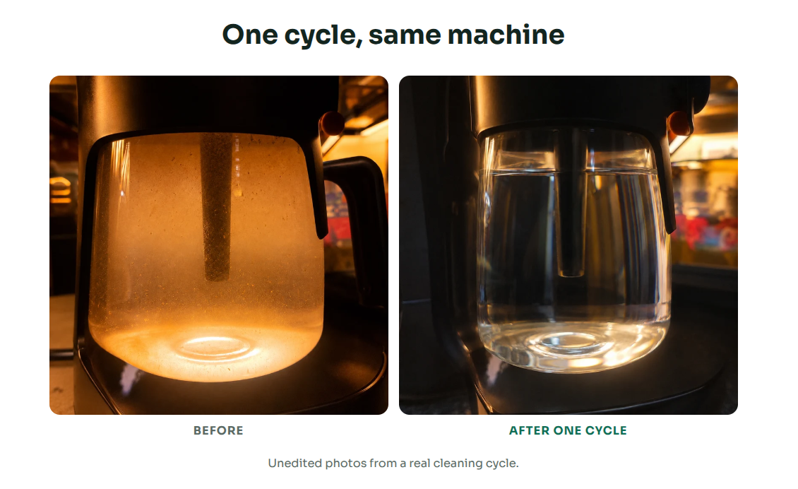 Renuv Coffee Maker Cleaner & Descaler Tablets – 12 Uses