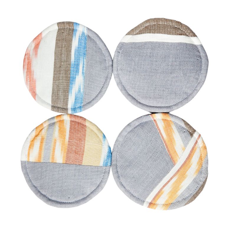 Circular Woven Guatemalan Coasters