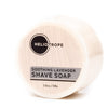 Heliotrope SF Lavender Soothing Shave Soap bar, 4 oz, with coconut oil and shea butter