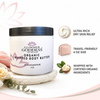 Organic Whipped Body Butter 4 oz – Travel Size | Deep Hydration