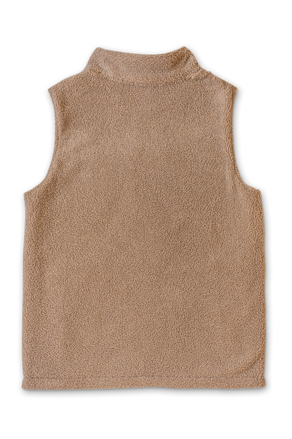 ADULT SHERPA/CORDUROY REVERSIBLE VEST | CHAMPIGNON