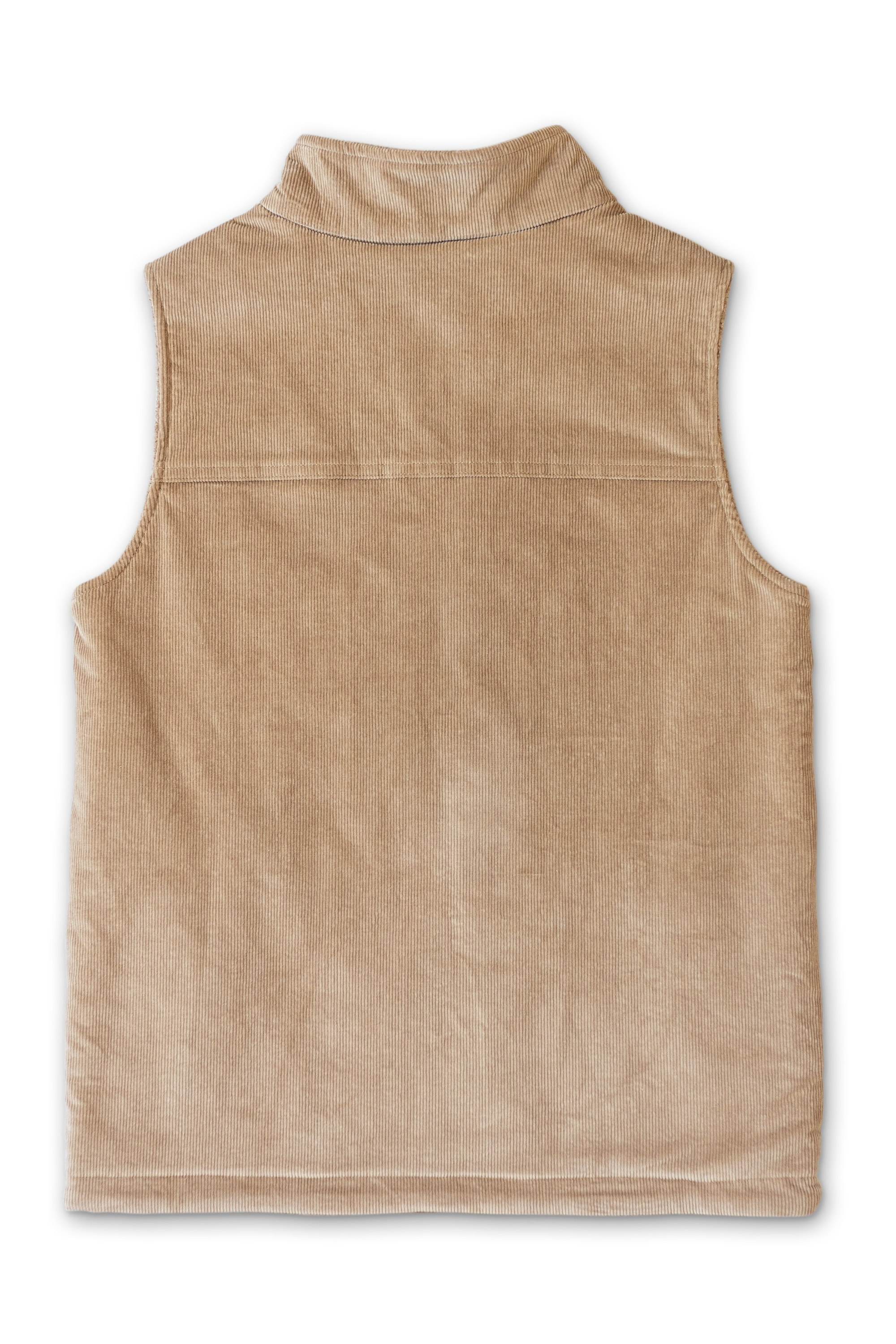 ADULT SHERPA/CORDUROY REVERSIBLE VEST | CHAMPIGNON