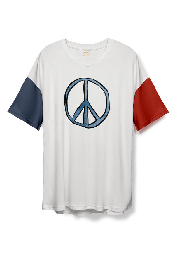 OVERSIZED PARENT TEE | PEACE