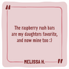 Skout Organic Raspberry Rush Kids Bar | 5 Organic Ingredients