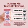 Skout Organic Raspberry Rush Kids Bar — organic nut-free snack bar for children