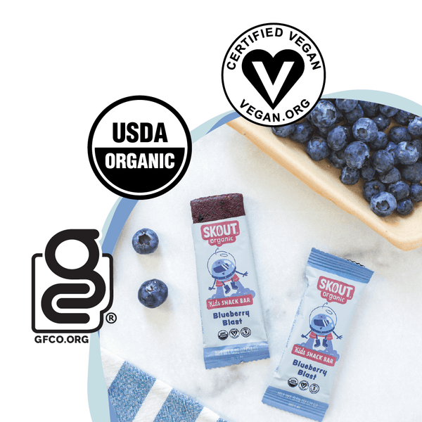Skout Organic Small Batch Kids Snack Bars – 36-Pack Variety