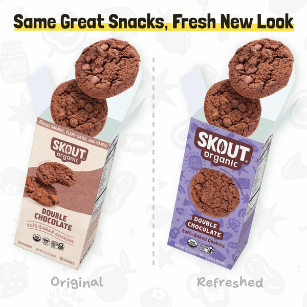 Skout Organic Soft Baked Cookie Variety Pack | 3 Flavours