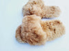 Alpaca Fur Slide-In Slippers – 100% Alpaca, Handmade in Peru