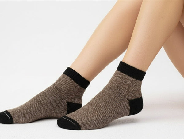 SlipperBootie Alpaca Socks – Warm, Soft & Machine Washable