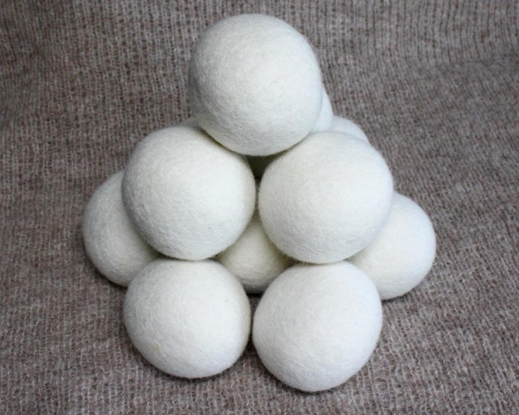 Alpaca Dryer Balls – 100% Natural Wool Alternative, Set of 3