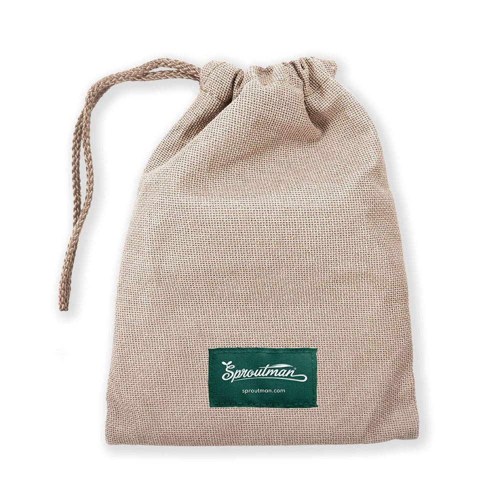 Sproutman's Sprout Bag made from organic natural hemp fibre