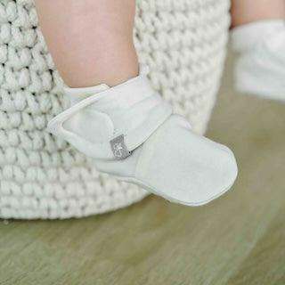 goumikids Stay On Baby Boots 2-Pack | Boulder + Birch | Bamboo & Organic Cotton