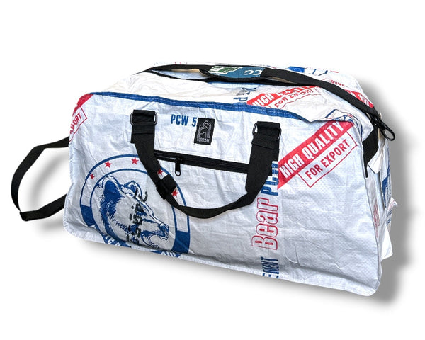 TORRAIN Medium Duffel Bag – Upcycled & Recycled Travel Bag
