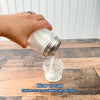 Sugar Dispensing Stainless Steel Lids for Mason Jars (2-Pack)