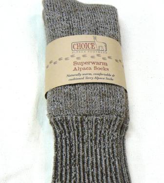 Stay warm and cozy in any weather with our Superwarm Heavy Extreme Alpaca Socks. These ultra-warm, durable, and comfortable socks are perfect for outdoor activities and cold feet. Made from sustainable alpaca wool, our socks are a must-have for anyone seeking the ultimate in warmth and comfort. Order yours today!








