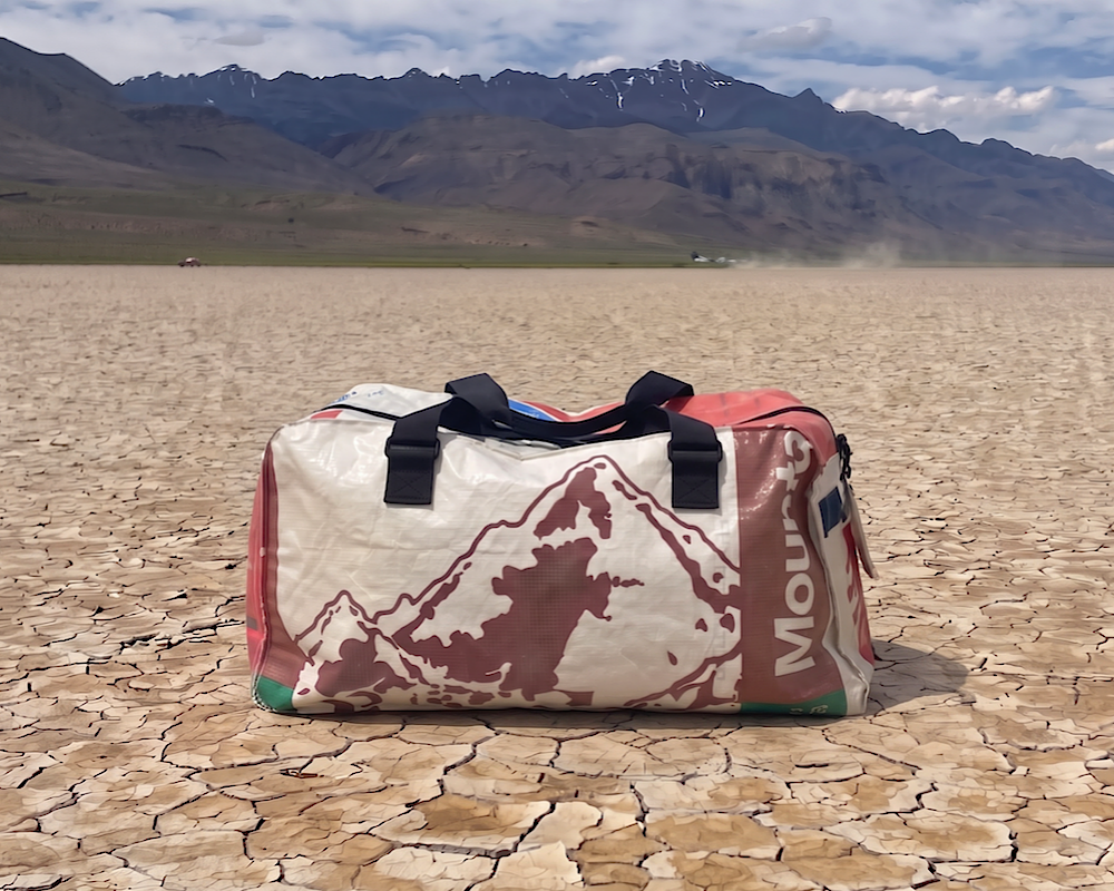 TORRAIN Medium Duffel Bag – Upcycled & Recycled Travel Bag
