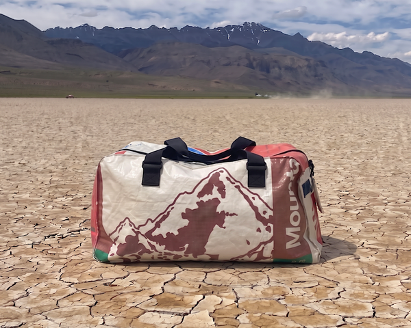 TORRAIN Medium Duffel Bag – Upcycled & Recycled Travel Bag