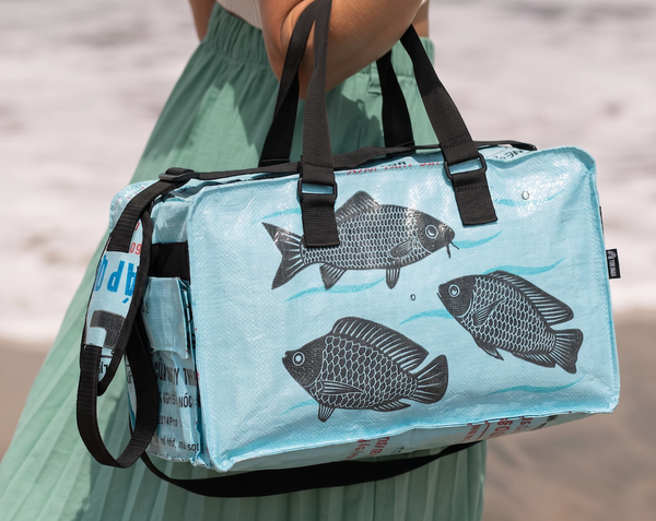 TORRAIN Small Transport Duffel – Upcycled Eco-Friendly Bag