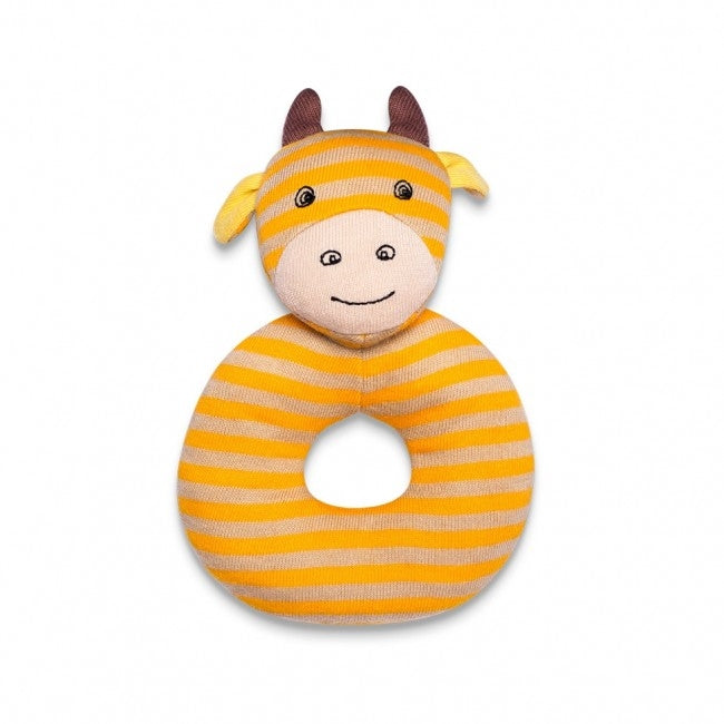 George Giraffe organic cotton teething rattle by Apple Park & Organic Farm Buddies