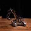 Tireless Digger Excavator model with rotating house and undercarriage