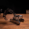 Close-up of the Tireless Digger Excavator model's mechanical parts