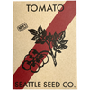 Peacevine cherry tomato seeds packet from Seattle Seed Company – non-GMO, open-pollinated red cherry tomato variety