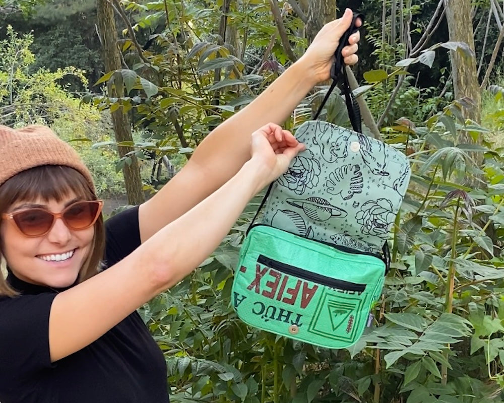 Kuna Crossbody Bag – Upcycled & Eco-Friendly by TORRAIN
