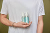 Plaine Products travel styling gel and hair repair duo — sustainable hair care for on-the-go