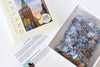 Open box of the Tribune Tower 500-piece Oakland jigsaw puzzle