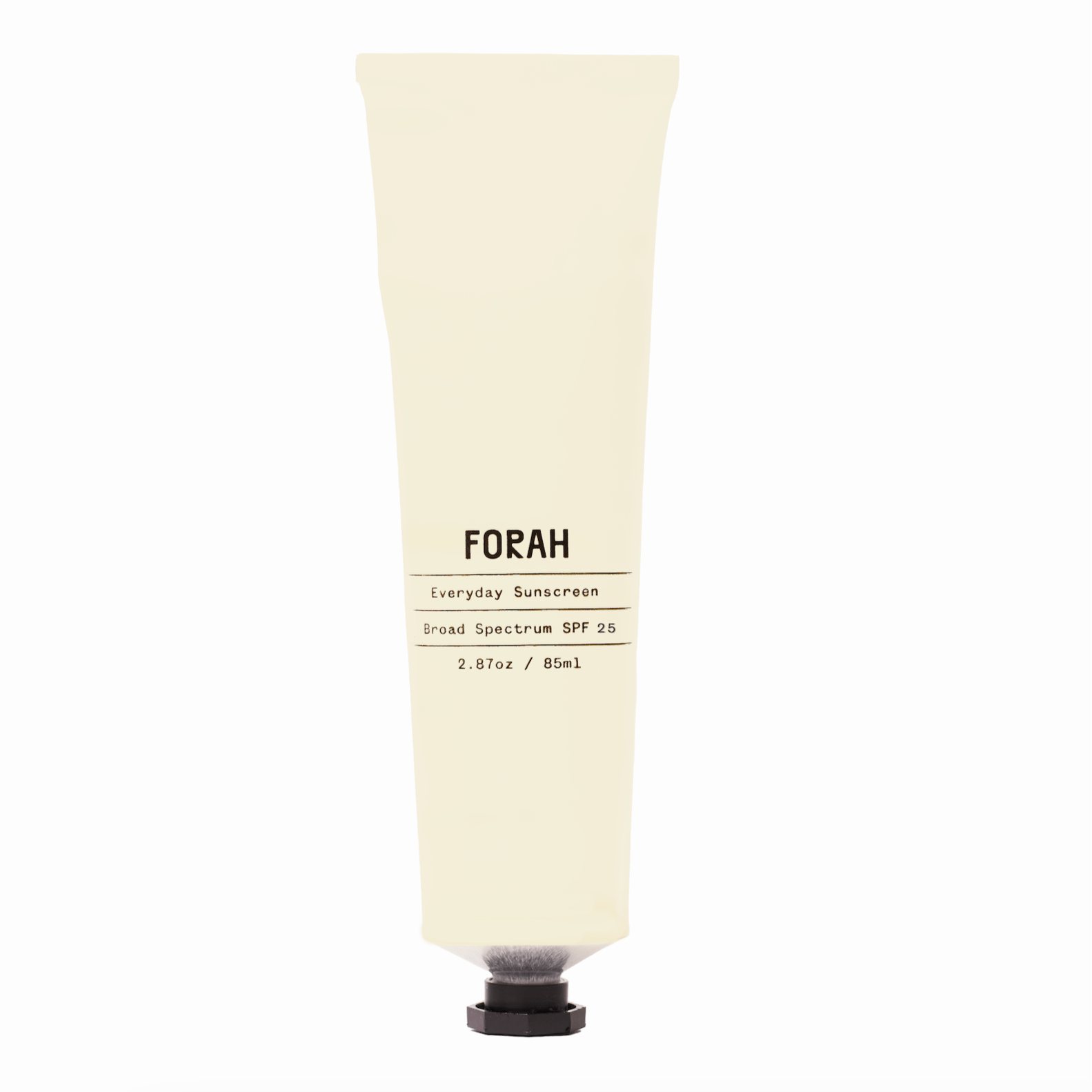 FORAH Unscented Everyday Mineral Sunscreen SPF 25 in recyclable aluminium tube