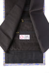 Fair Anita Wayfarer Jewelry Roll Grey Shine displayed with jewelry pieces organized inside each layer