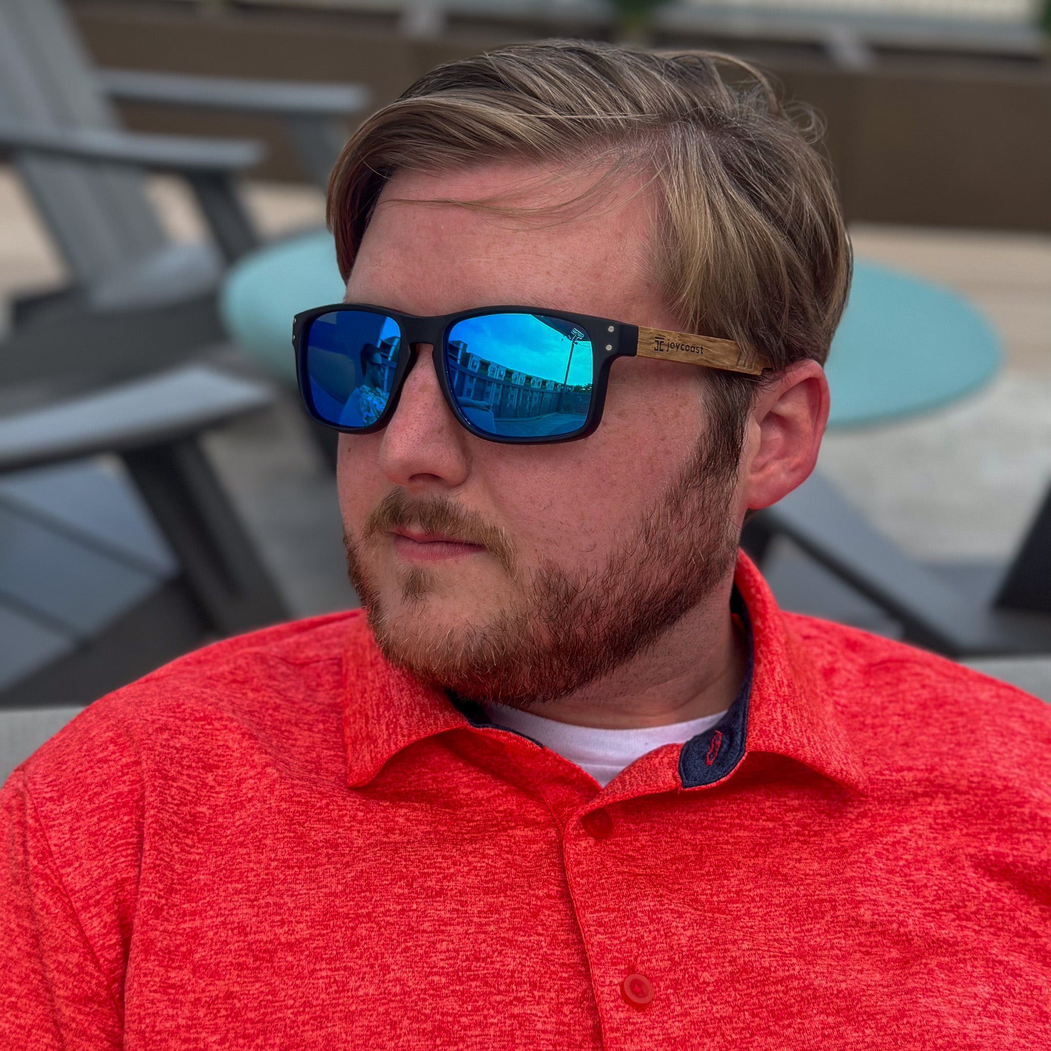 Vents Wooden Sunglasses | Sporty Polarized Eyewear by Joycoast