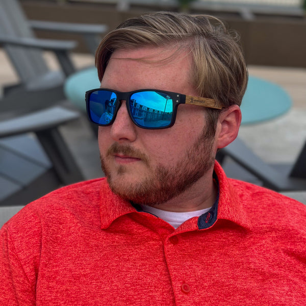Vents Wooden Sunglasses | Sporty Polarized Eyewear by Joycoast