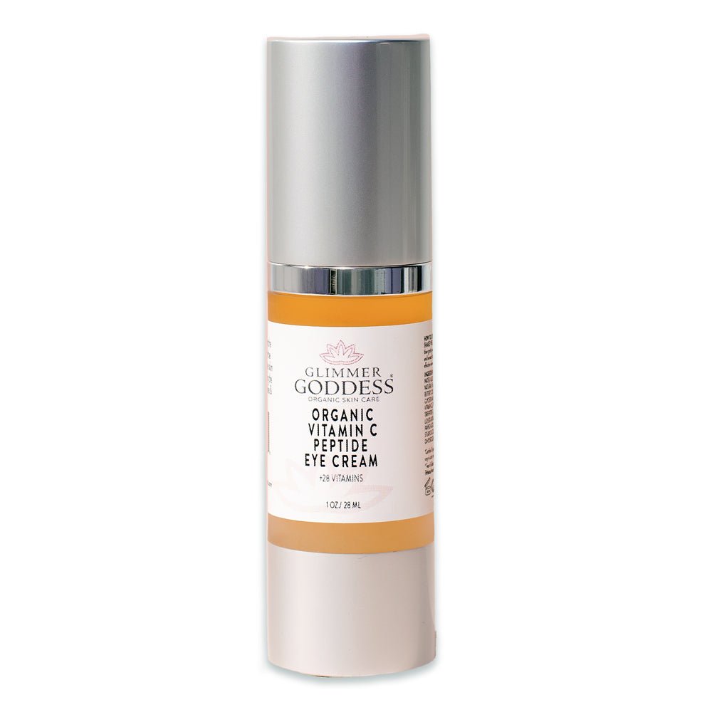 Complete Vitamin C brightening skincare routine set including cleanser, toner, serum, mask, moisturiser and SPF 30