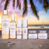 Vitamin C 6-step skincare gift set handcrafted in Texas by Glimmer Goddess Organic Skin Care
