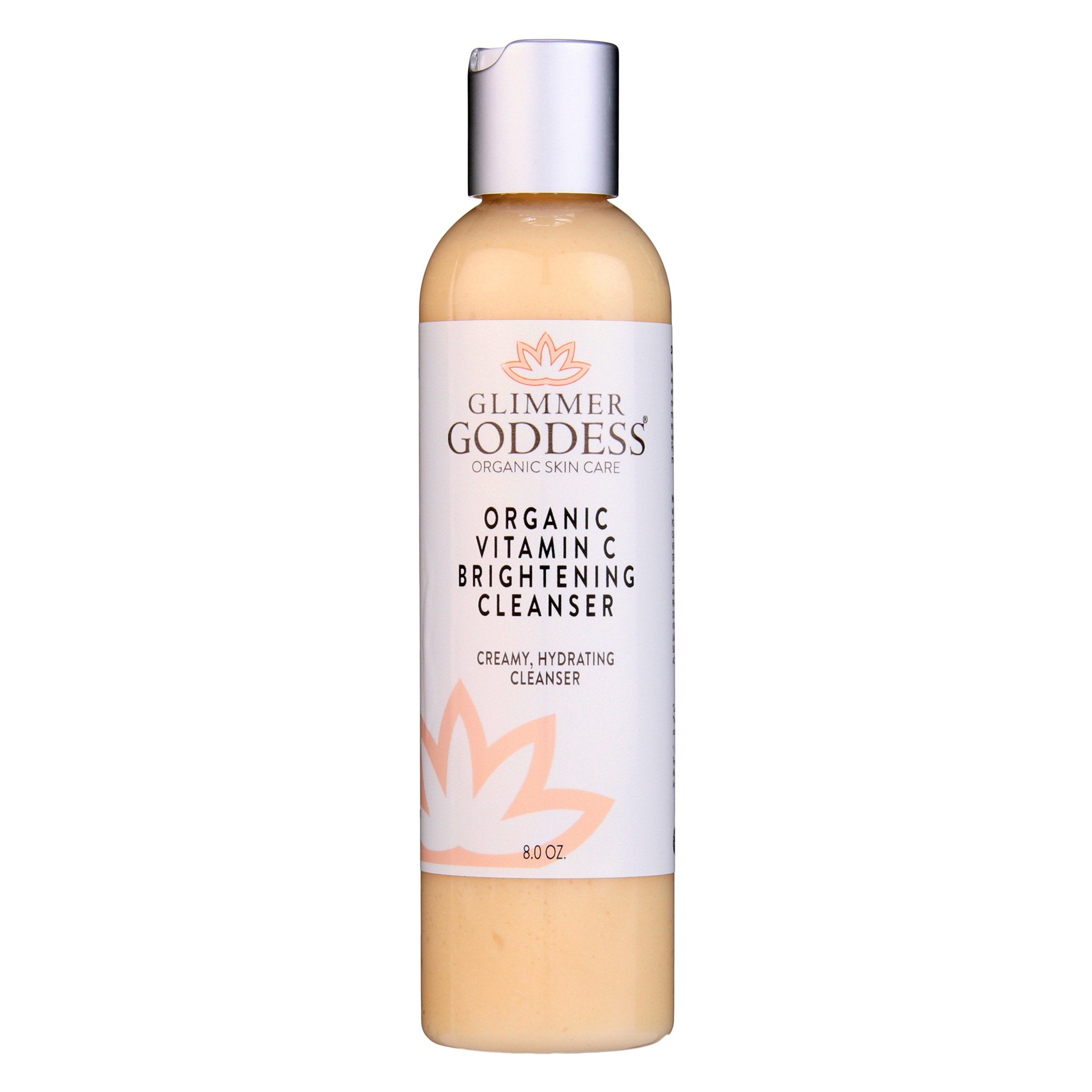 Organic Vitamin C Cleanser Toner and Face Mask set handcrafted in Texas by Glimmer Goddess