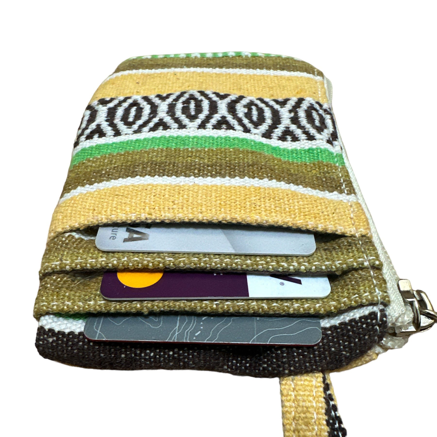 Handmade Recycled Rice Bag Wallet - Fair Trade Jute Wallet