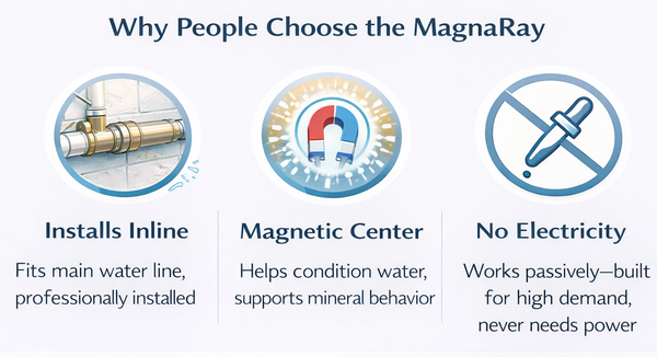 Why choose the MagnaRay Advanced Revitalizer for daily home hydration