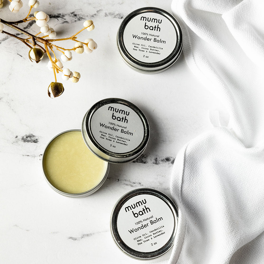 All-Natural Skin Savior: Wonder Balm (Heals Cuts, Soothes Eczema, Nourishes, Vegan)