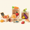 Tiny Land wooden toy food pieces for a play kitchen