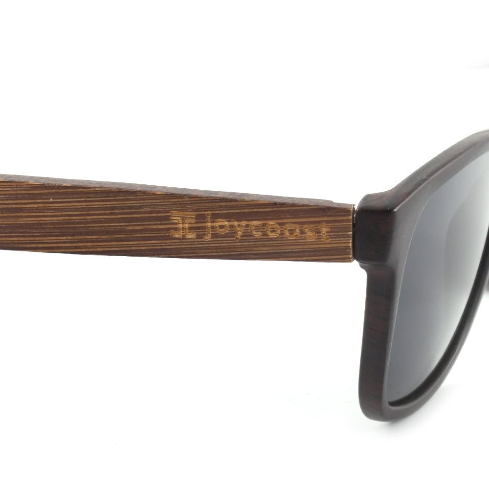 Woodgrain Mozz Wooden Sunglasses | American Walnut Frames