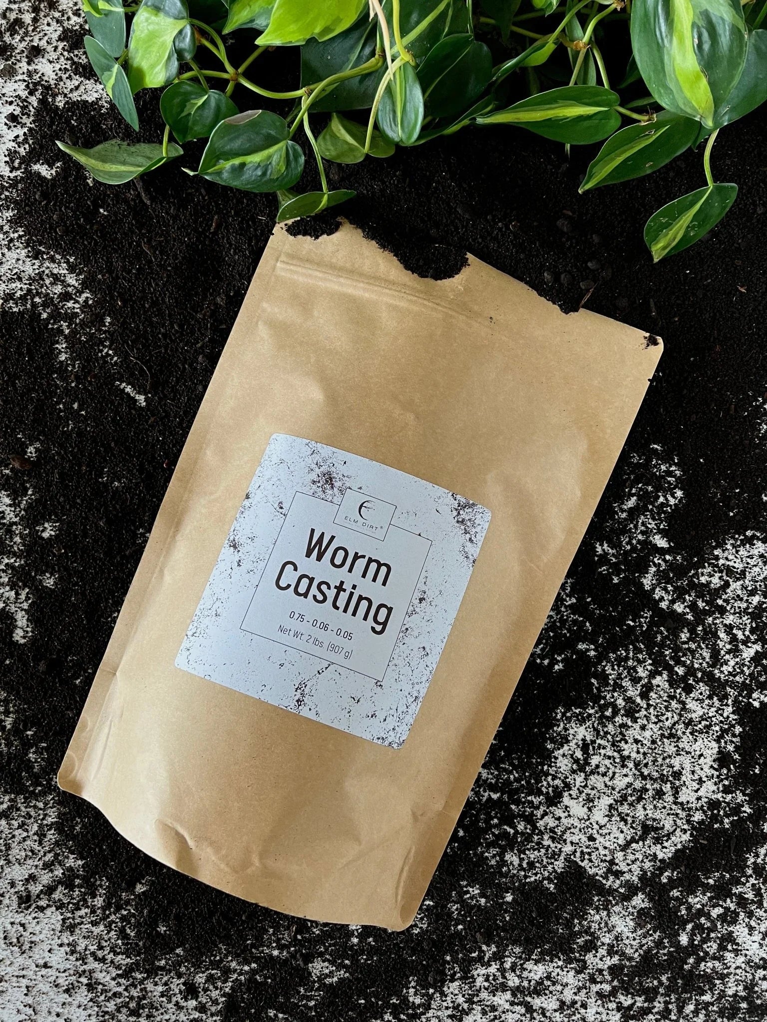 Premium Organic Worm Castings – 2 lbs | Natural Garden Fertilizer