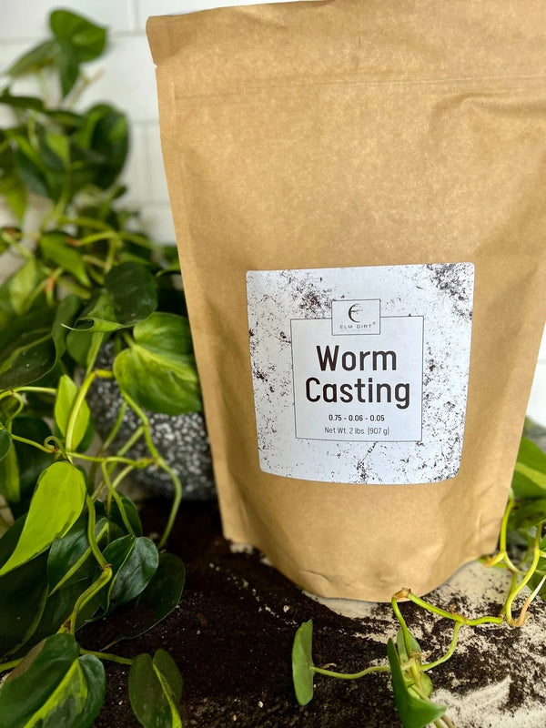 Premium Organic Worm Castings – 2 lbs | Natural Garden Fertilizer