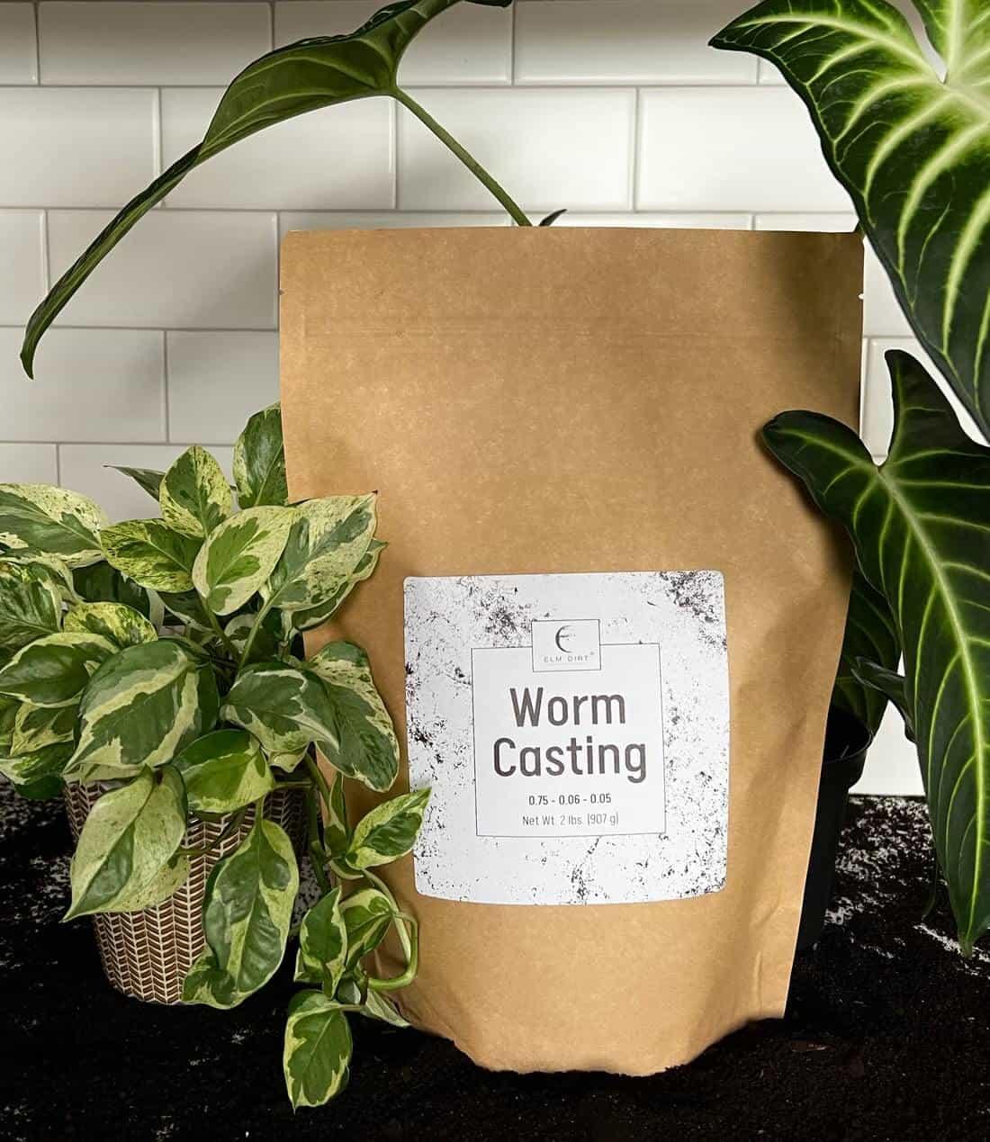 Premium Organic Worm Castings – 2 lbs | Natural Garden Fertilizer