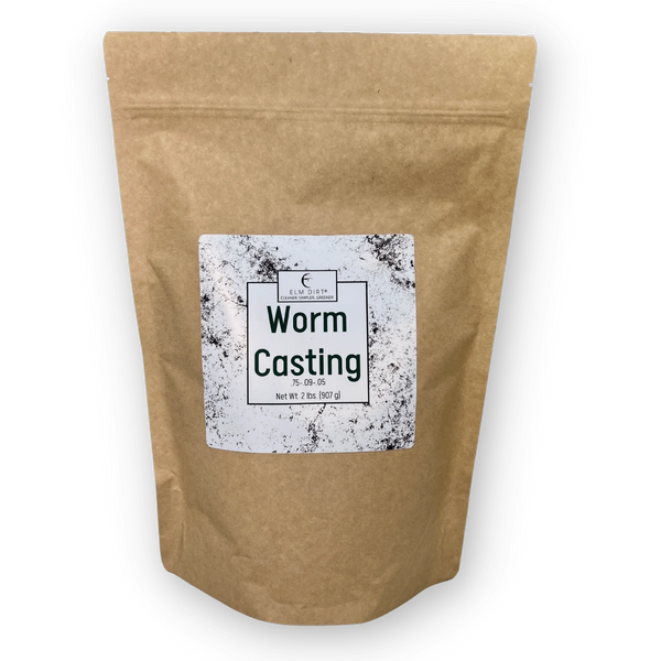 Premium Organic Worm Castings – 2 lbs | Natural Garden Fertilizer