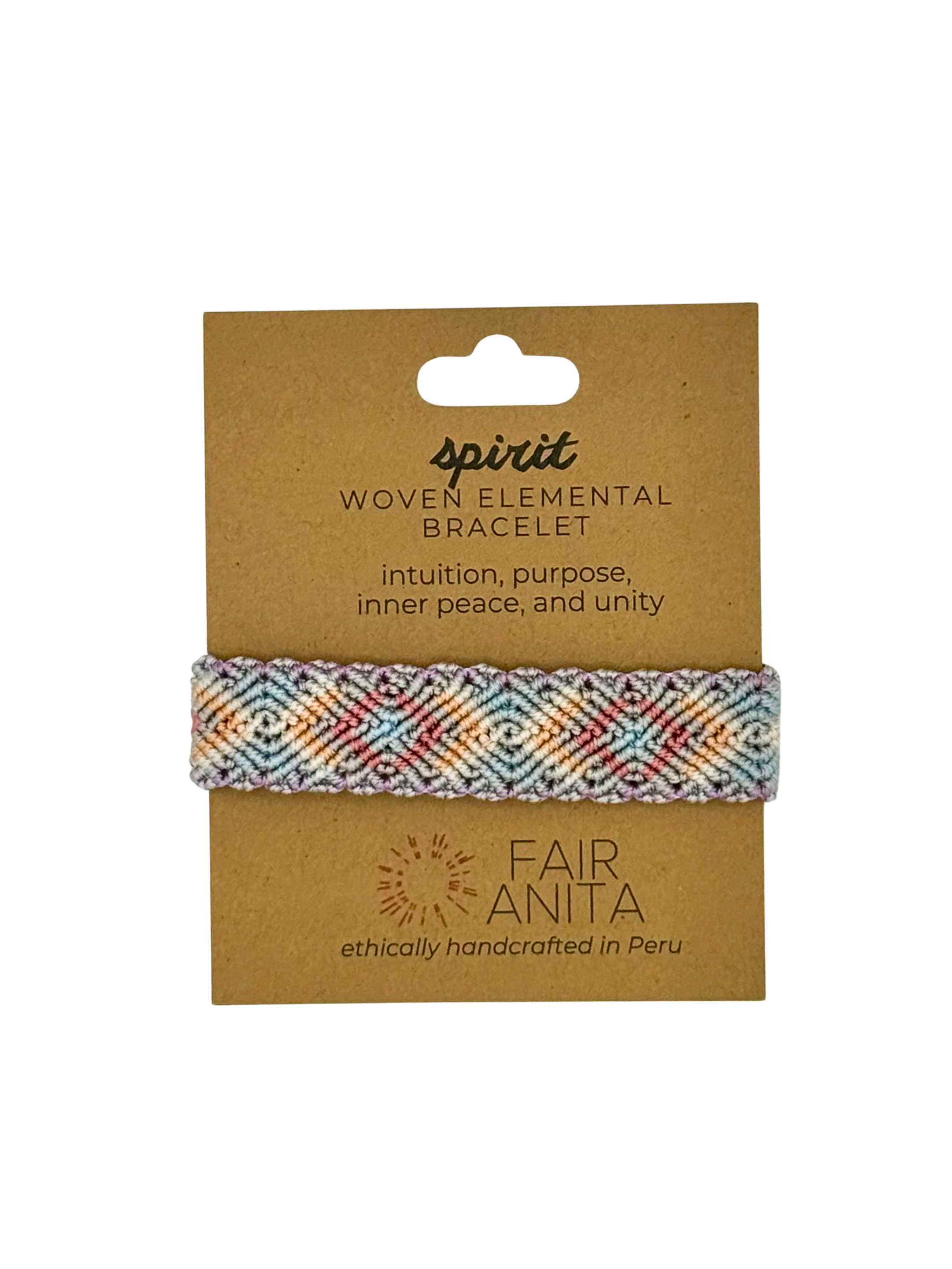 Elemental Woven Bracelet | Hand Knotted Fair Trade Cotton