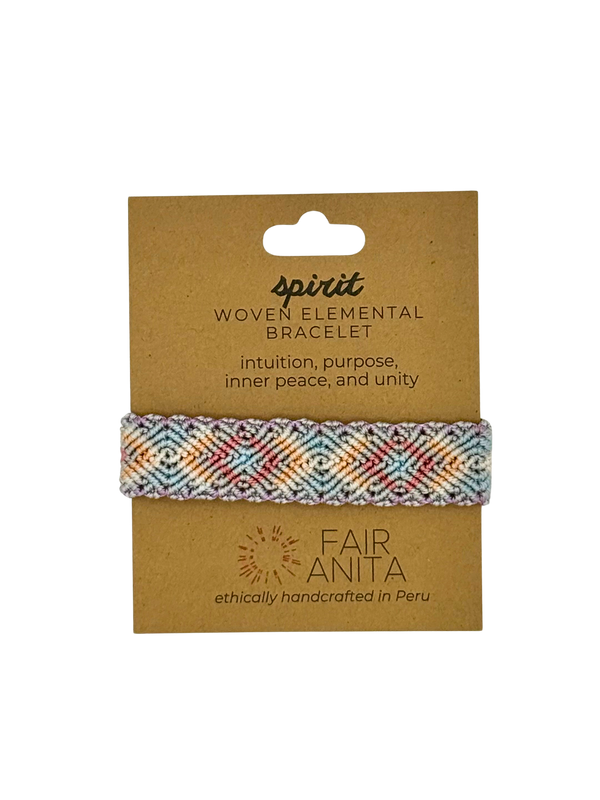 Elemental Woven Bracelet | Hand Knotted Fair Trade Cotton