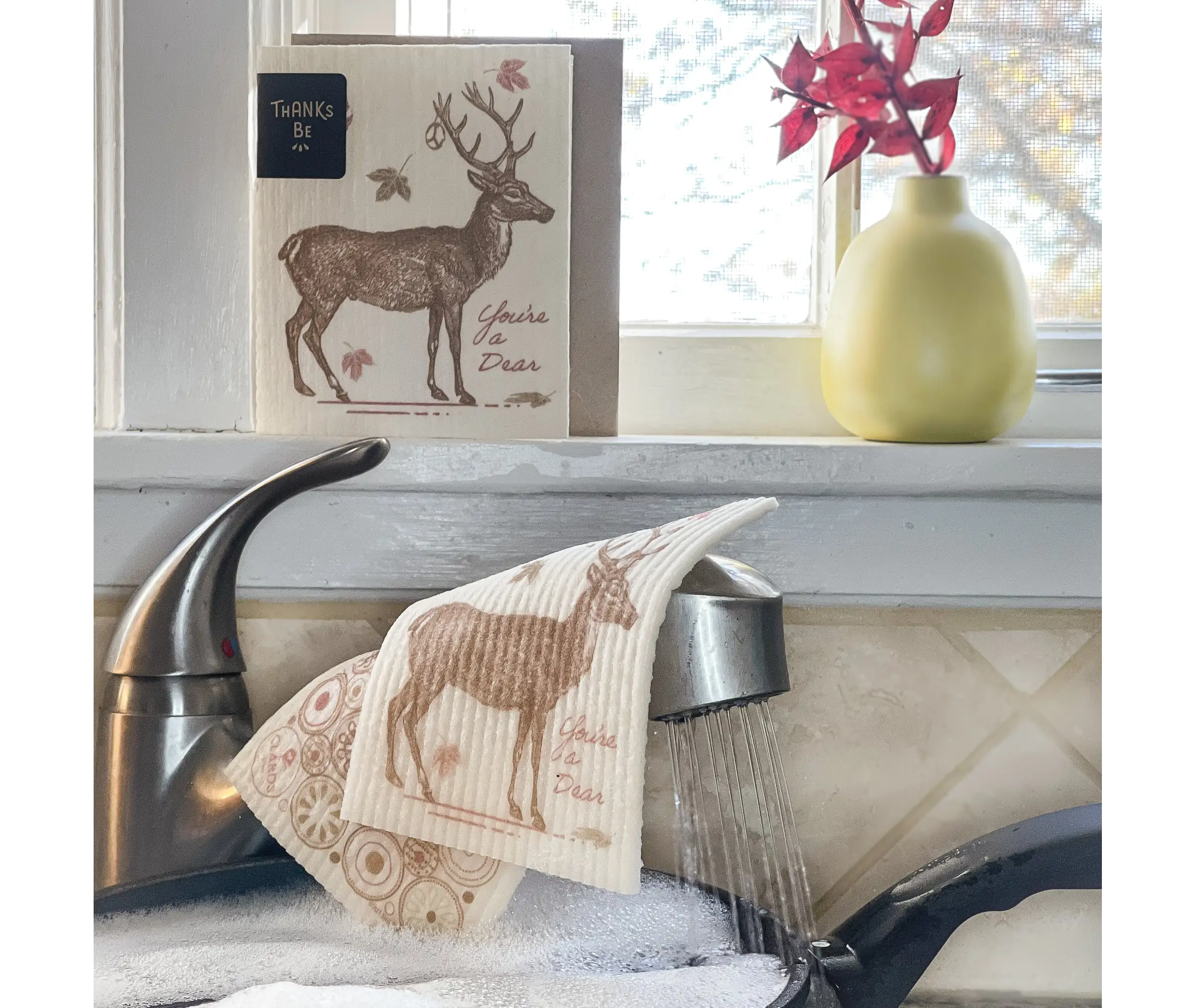 You're a Dear Deer Winter Clards—Greetings that Clean Up