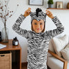 Zebra Pajama Costume for Baby & Kids – Soft Cotton Dress-Up & Sleepwear