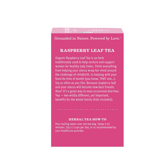 Organic Raspberry Leaf Tea for pregnancy & menstrual support. Soothe cramps, tone uterus, promote balance. Caffeine-free, individually wrapped, breastfeeding-safe. Shop now!